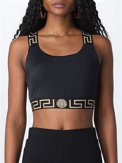 top sportivo versace|versace yoga pants.